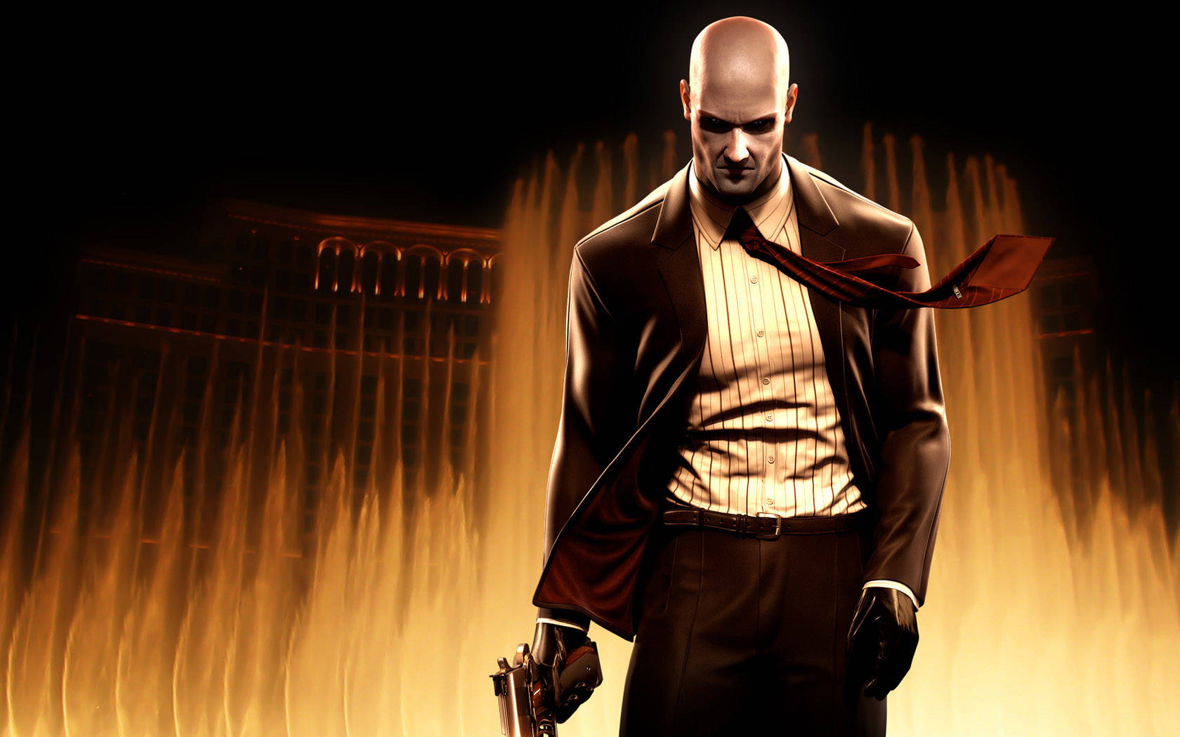 Hitman Serious Expression Wallpaper