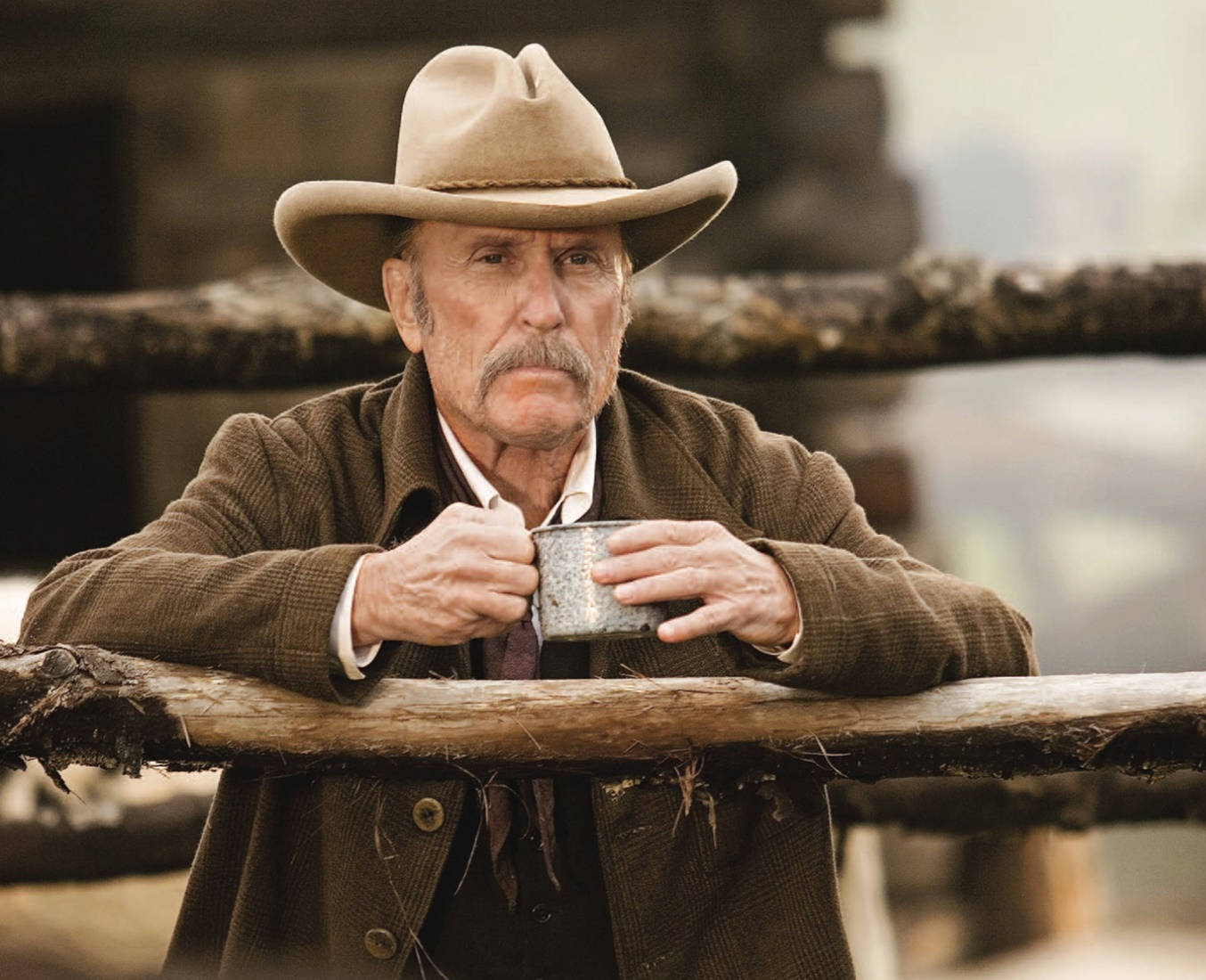 Hollywood Actor Robert Duvall As Prentice Ritter Wallpaper