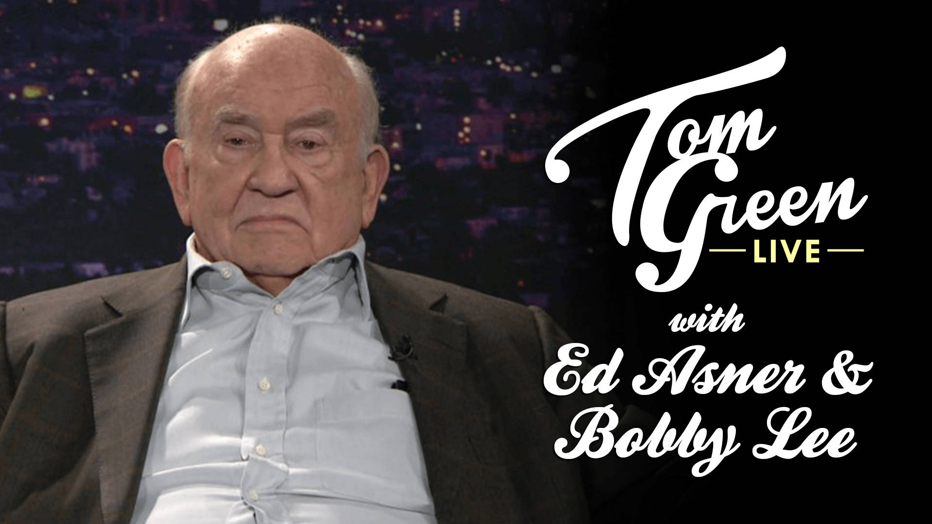 Hollywood Veteran Edward Asner In An Interview On Tom Green Live Wallpaper