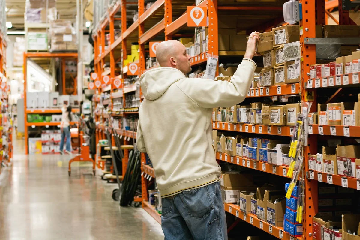 Home Depot Man In Hoodie Wallpaper