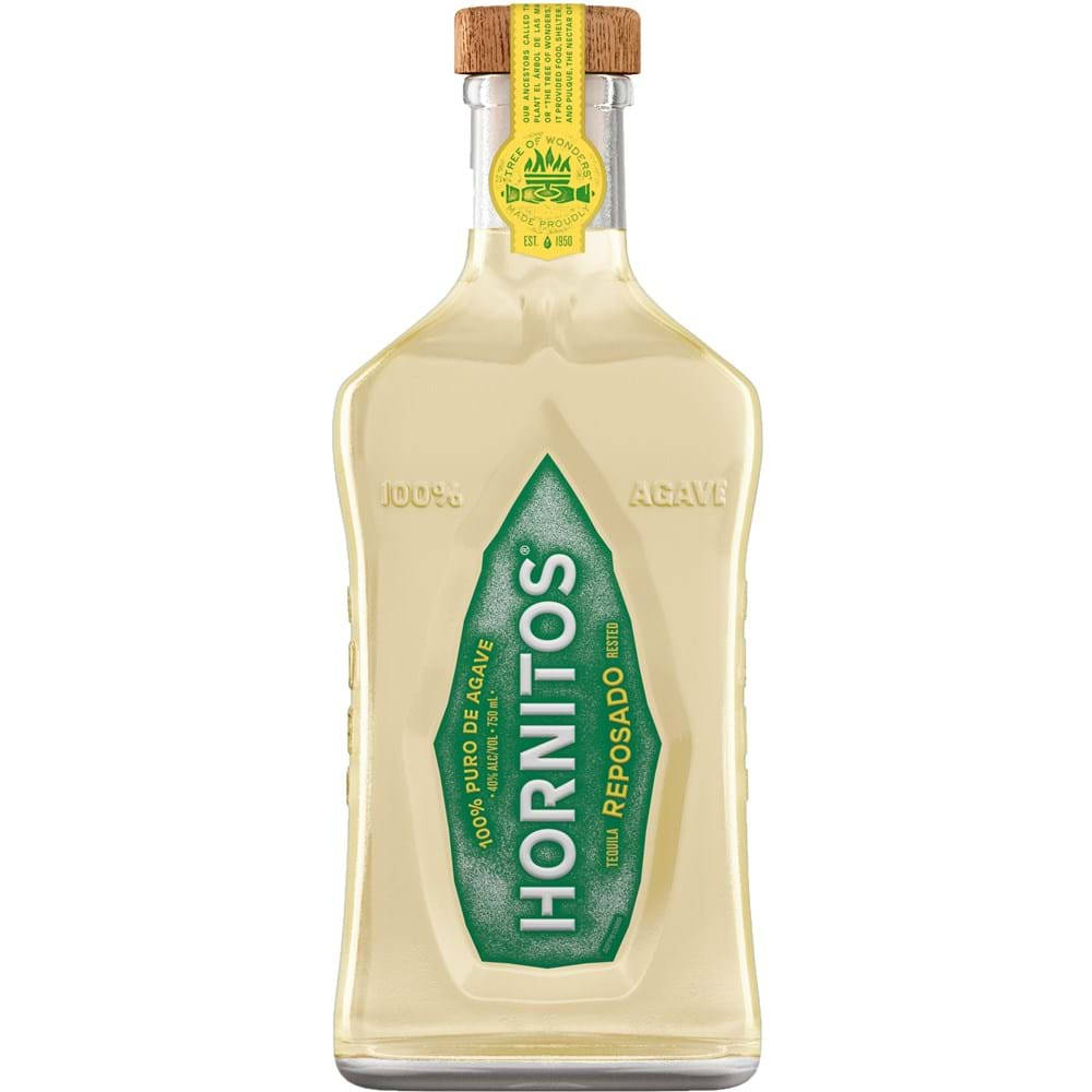 Hornitos Tequila Anejo On White Wallpaper