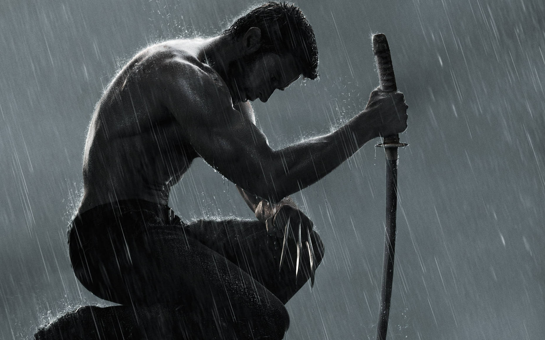 Hugh Jackman Wolverine Samurai Wallpaper