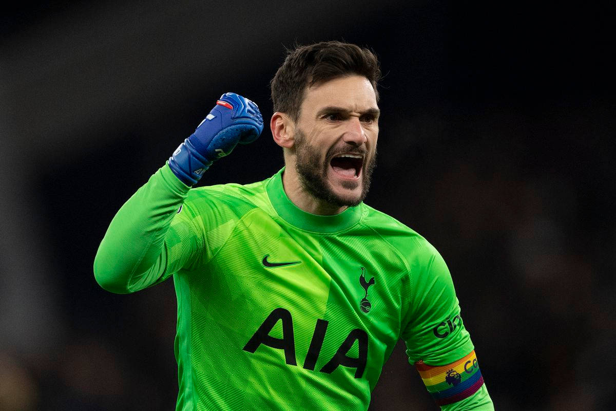 Hugo Lloris Fist Pump Wallpaper