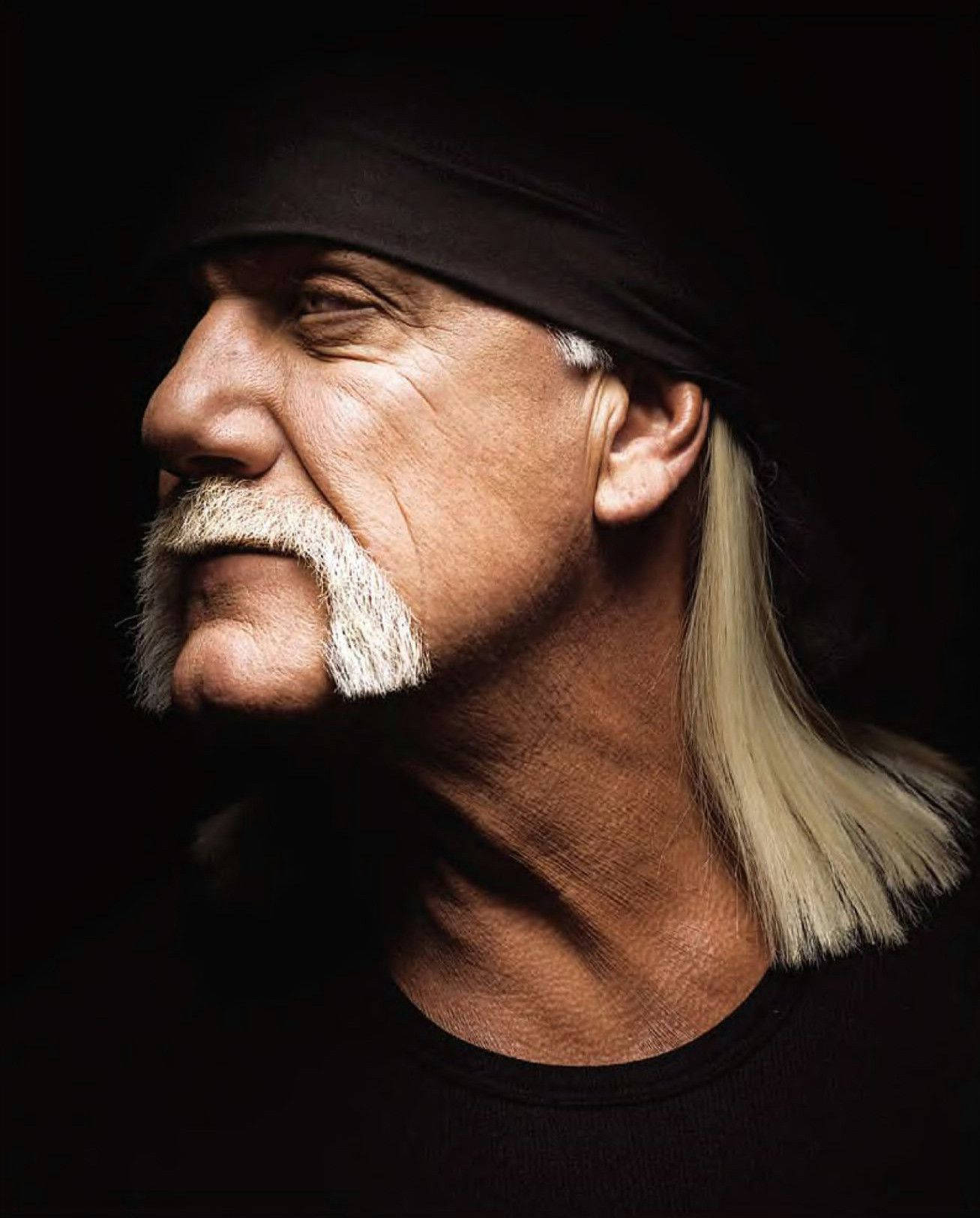 Hulk Hogan Portrait Photograph Wallpaper