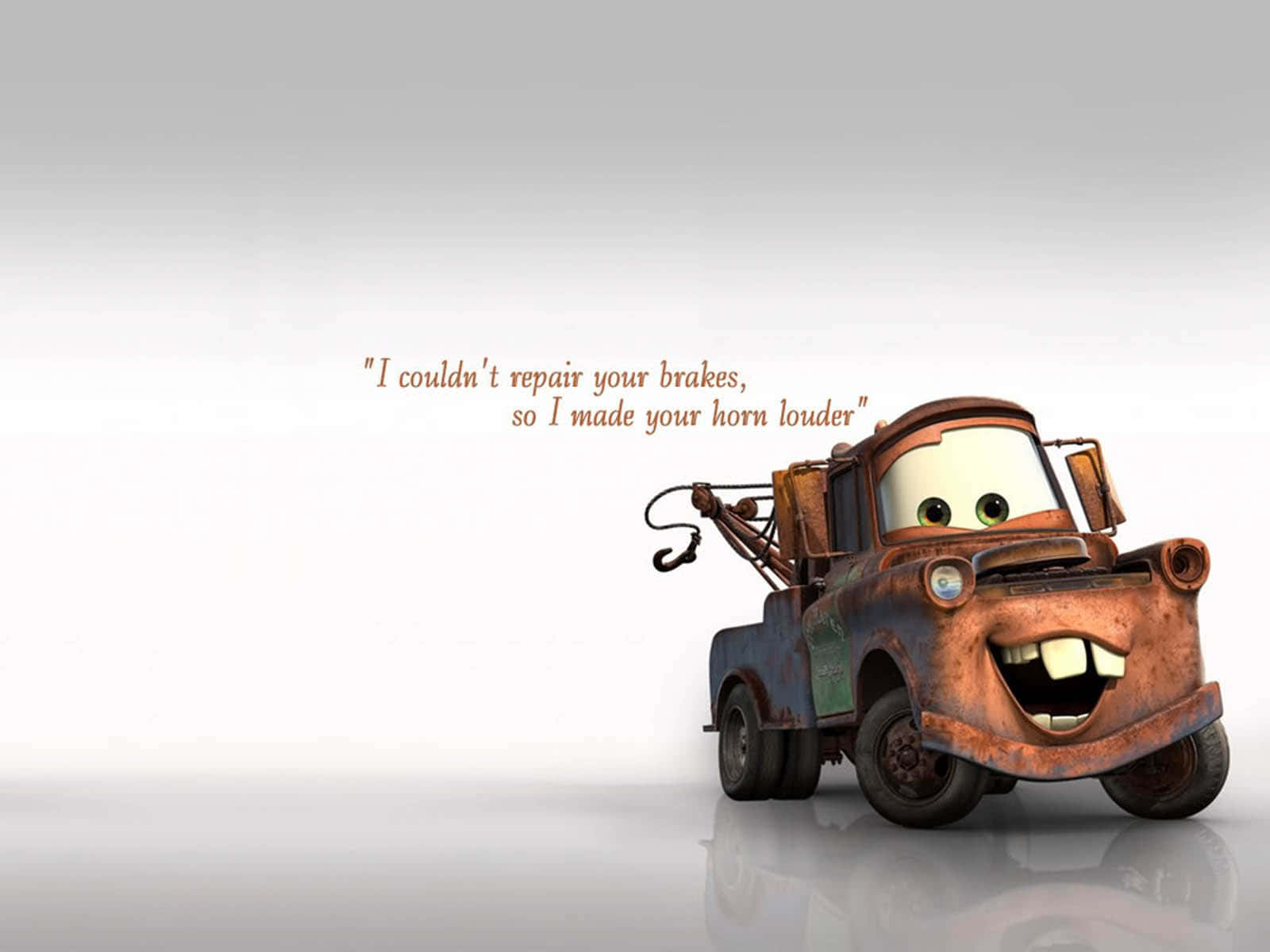 Humorous Car Repair Quote Wallpaper