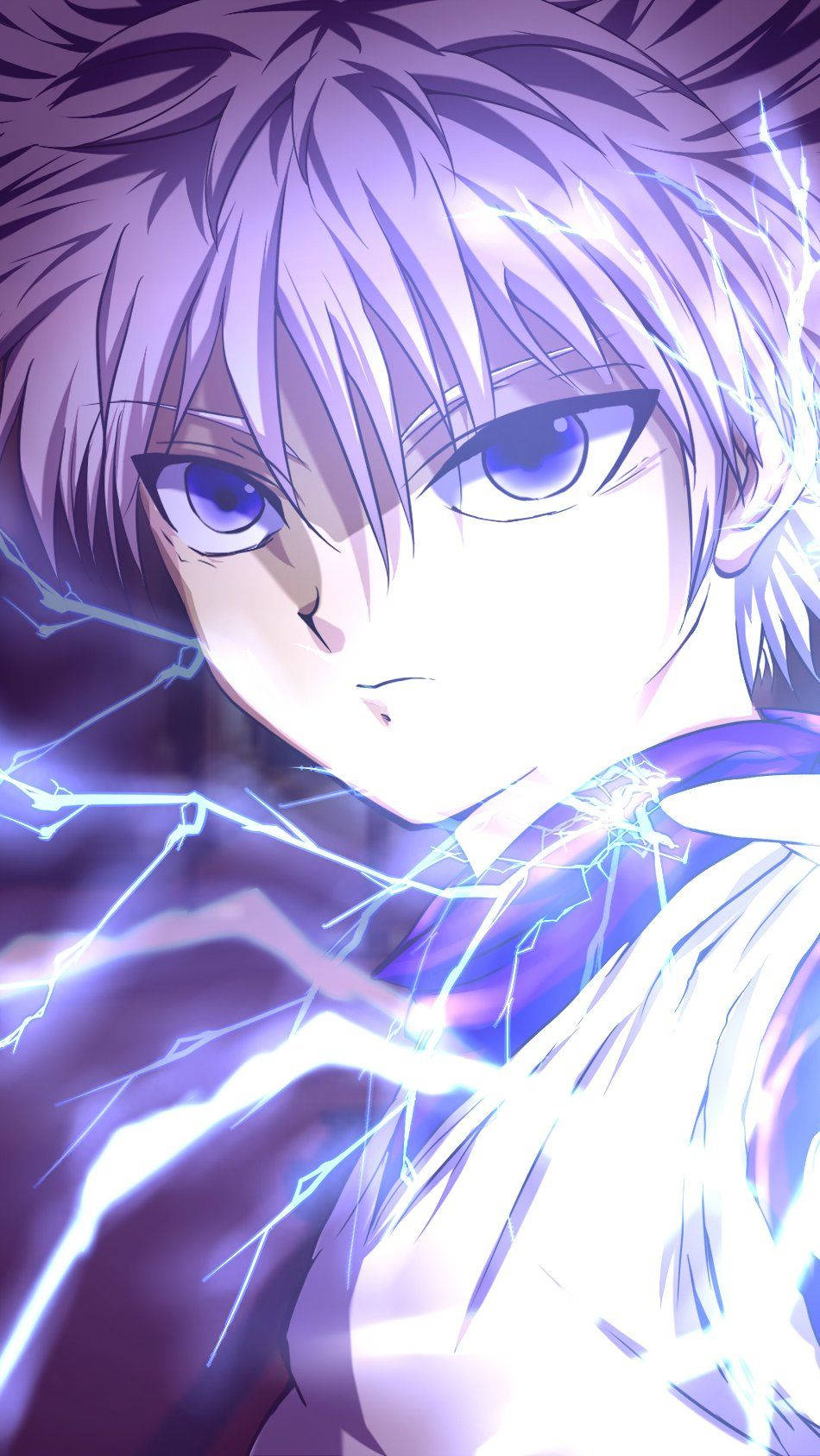 Hunter X Hunter Killua Pfp Close Up Wallpaper