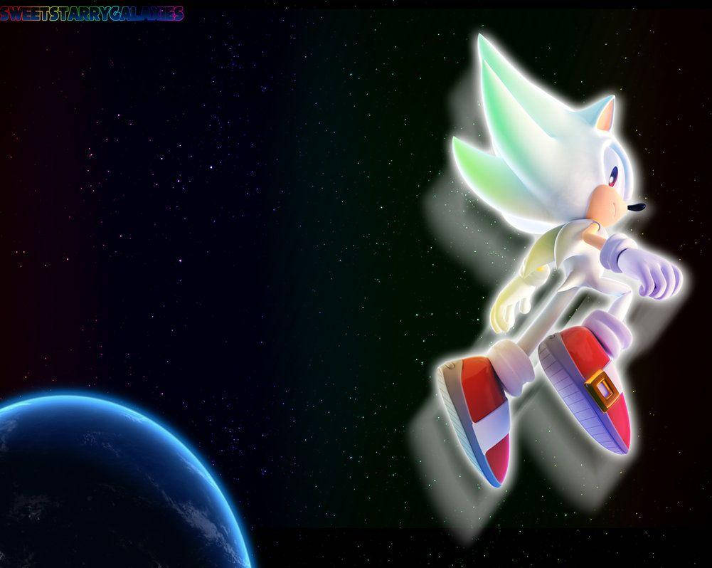 Hyper Sonic Galaxy Wallpaper