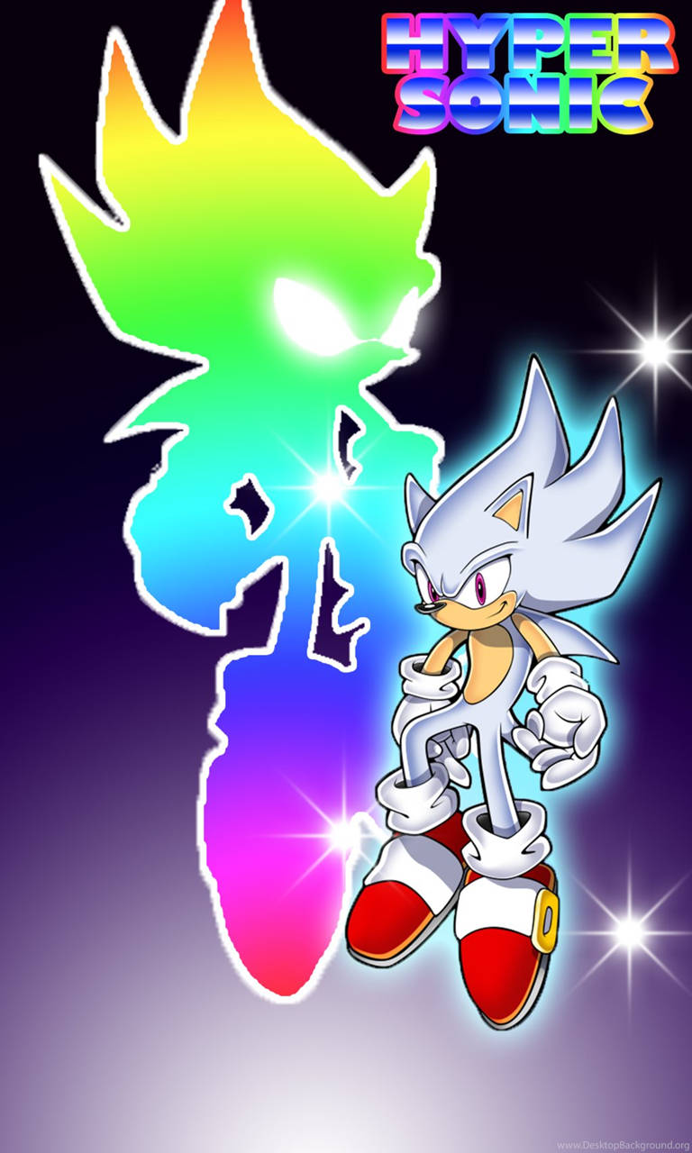 Hyper Sonic In Action Wallpaper