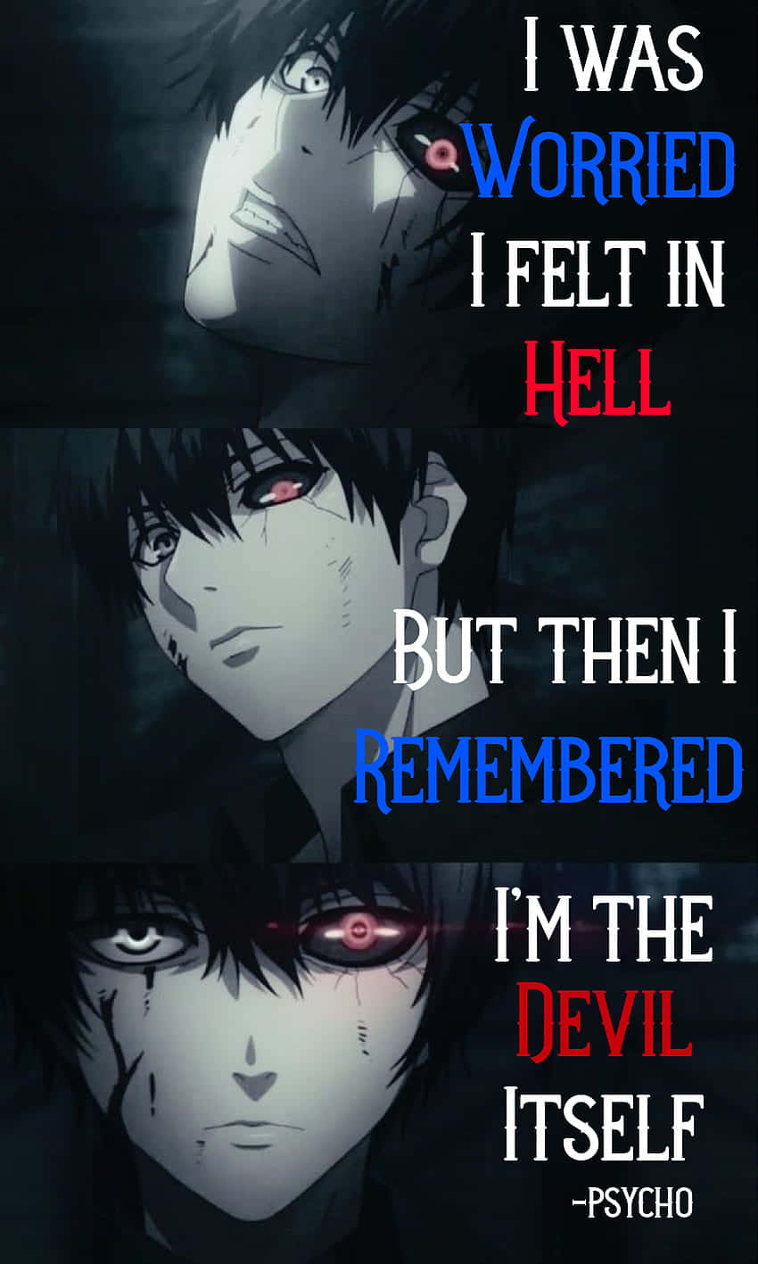 I Was Worried I Felt Hell But Then I Remembered The Devil Wallpaper
