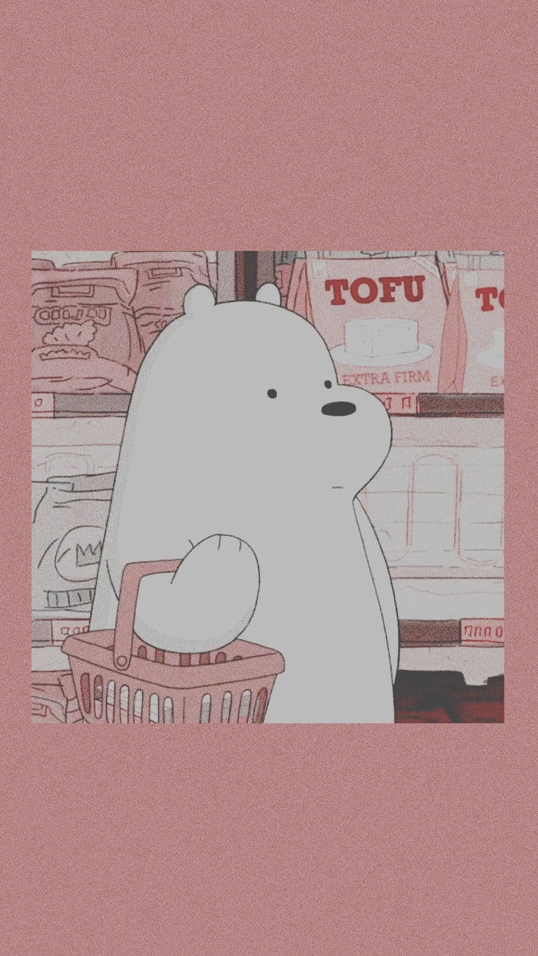 Ice Bear Soft Aesthetic Wallpaper