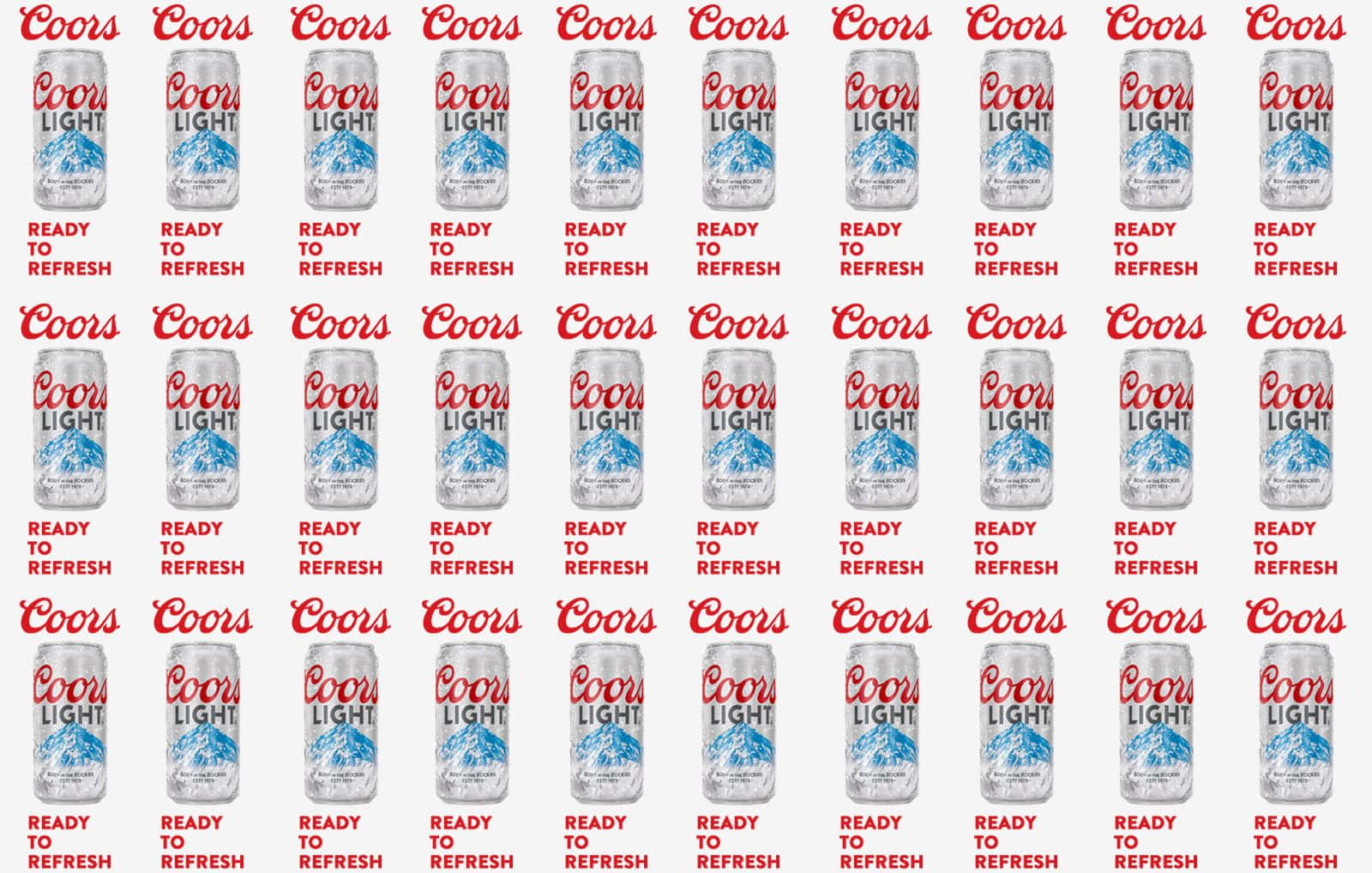 Ice-cold Coors Light: Refreshing And Crisp Wallpaper