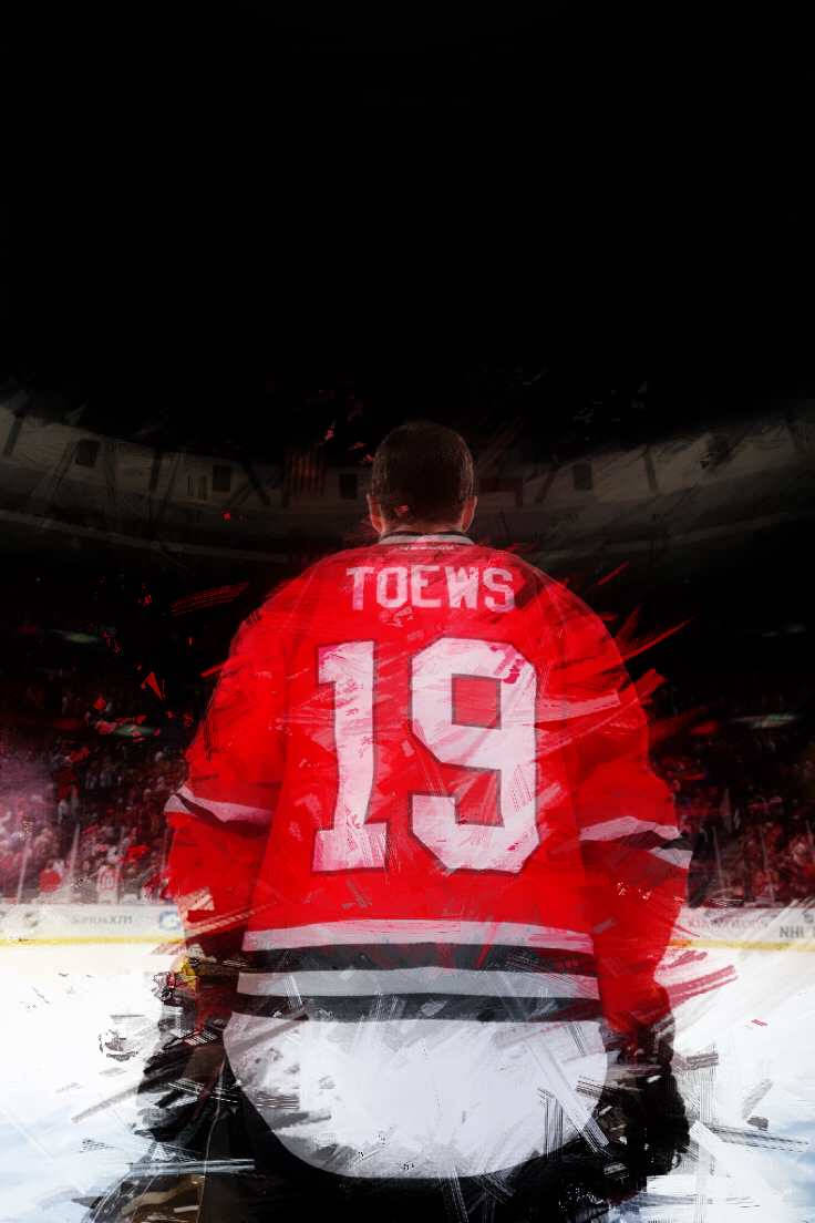 Ice Hockey Team Captain Jonathan Toews Wallpaper