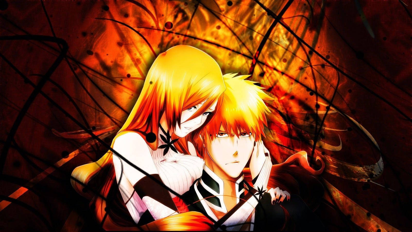 Ichigo Fights To Protect Wallpaper