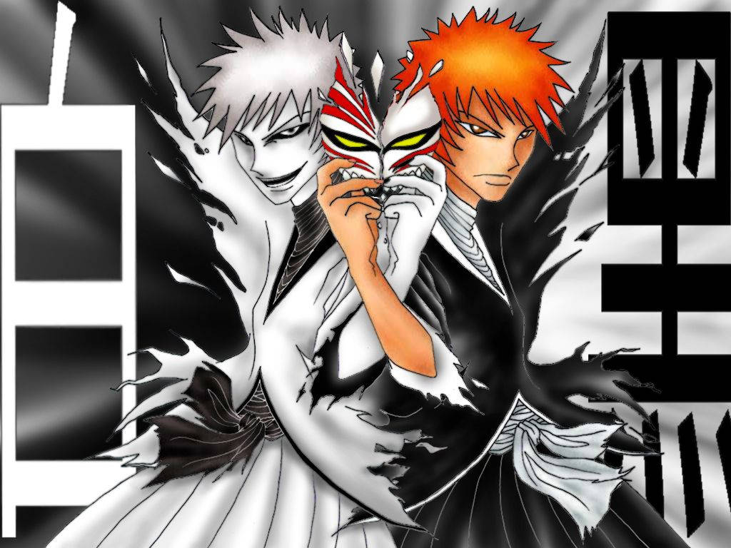 Ichigo Kurosaki As The Iconic Protagonist Of Bleach Anime Wallpaper