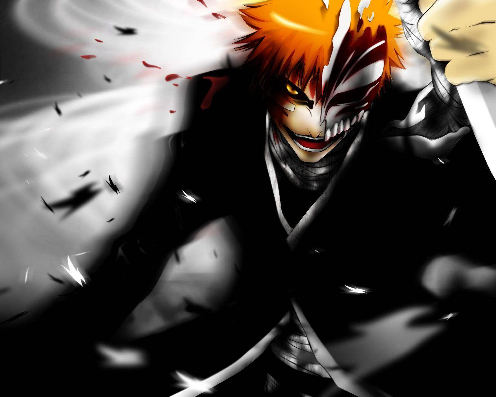 Ichigo, The Protagonist Of The Anime Series Bleach Wallpaper