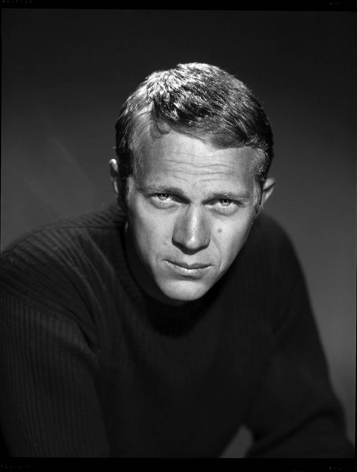 Iconic 1960 Portrait Of The Legendary American Actor, Steve Mcqueen Wallpaper