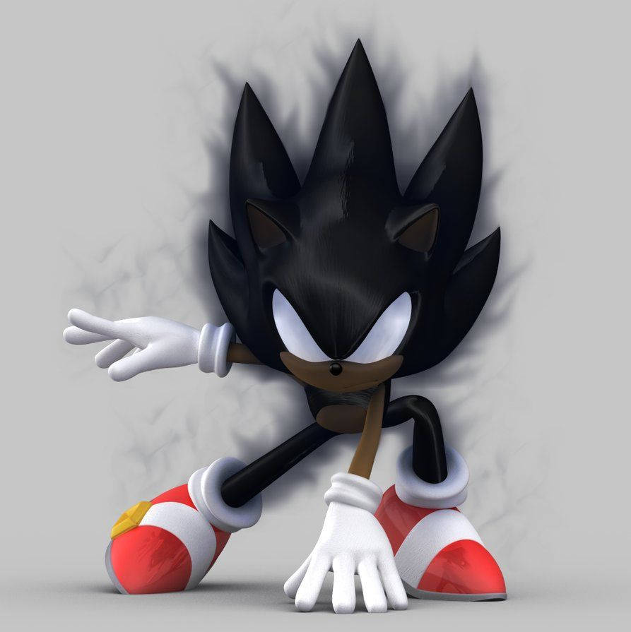 Iconic Dark Sonic Model Wallpaper