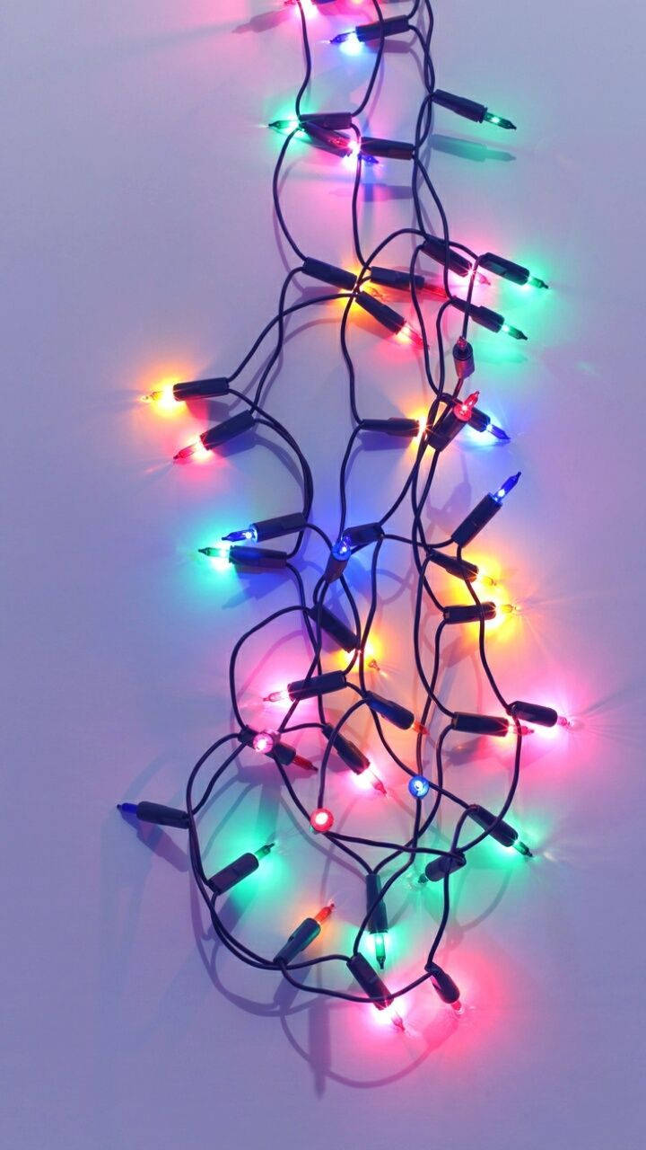 Illuminate Your Home With These Magical Christmas Lights! Wallpaper