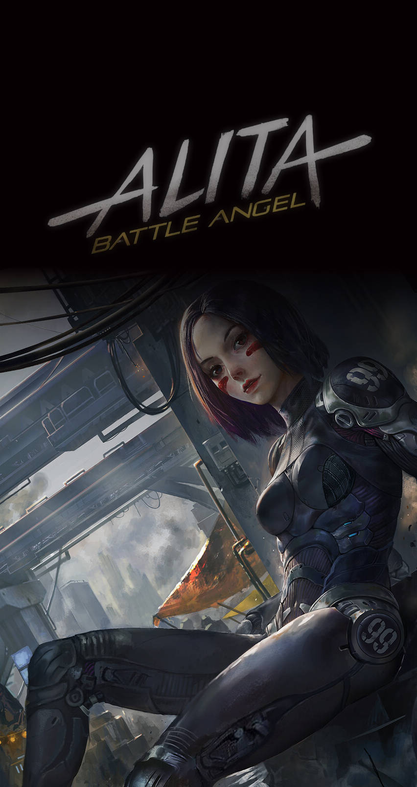 Image Alita Is Ready To Take On The World In Her Futuristic Battle Angel Garb Wallpaper