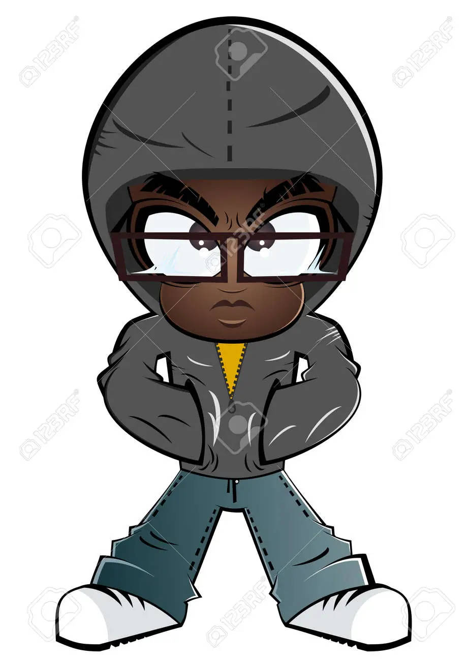 Image Gangsta Cartoon Ready To Get Into Action Wallpaper