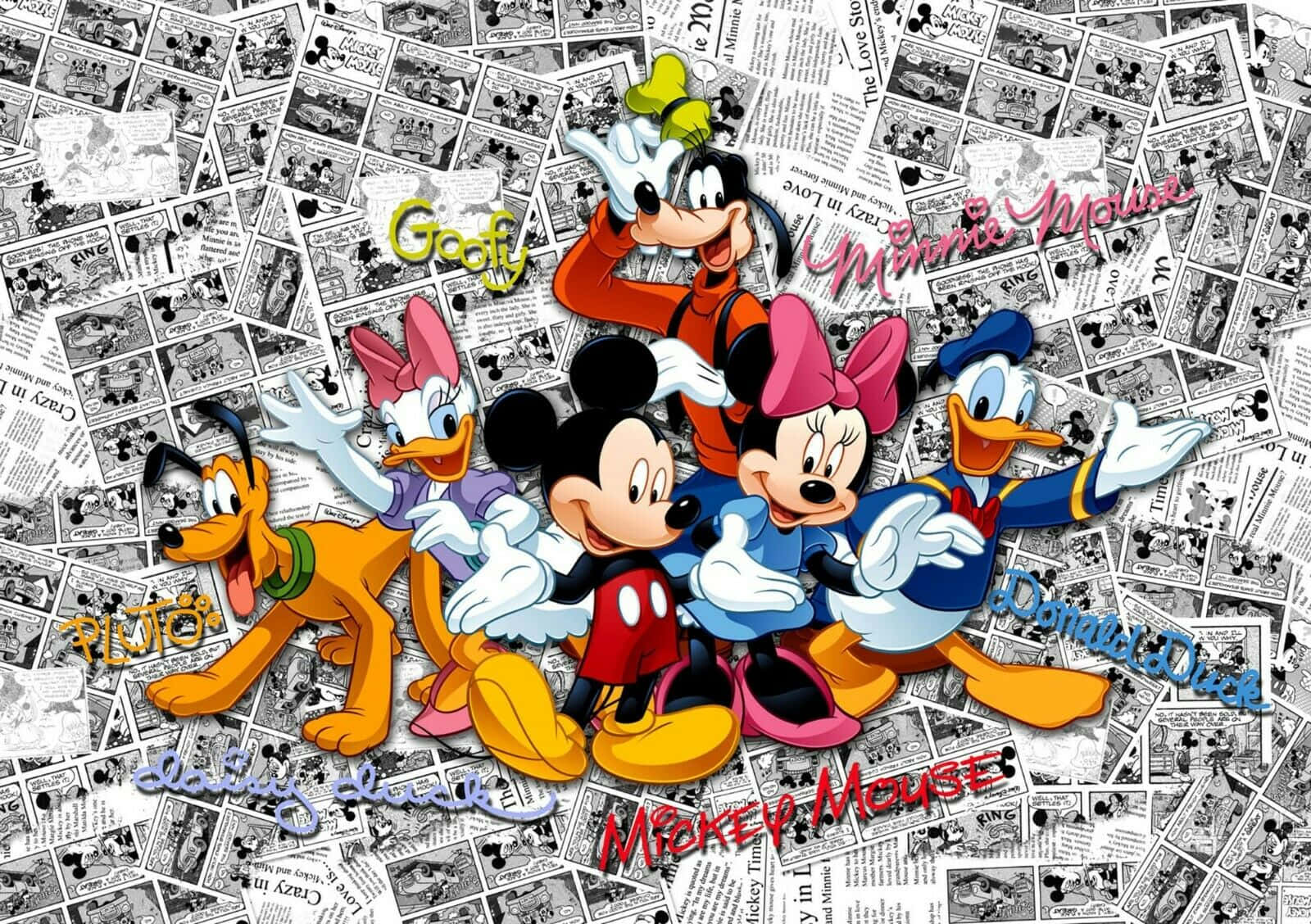 Image Inside Mickey Mouse's Cozy Home Wallpaper