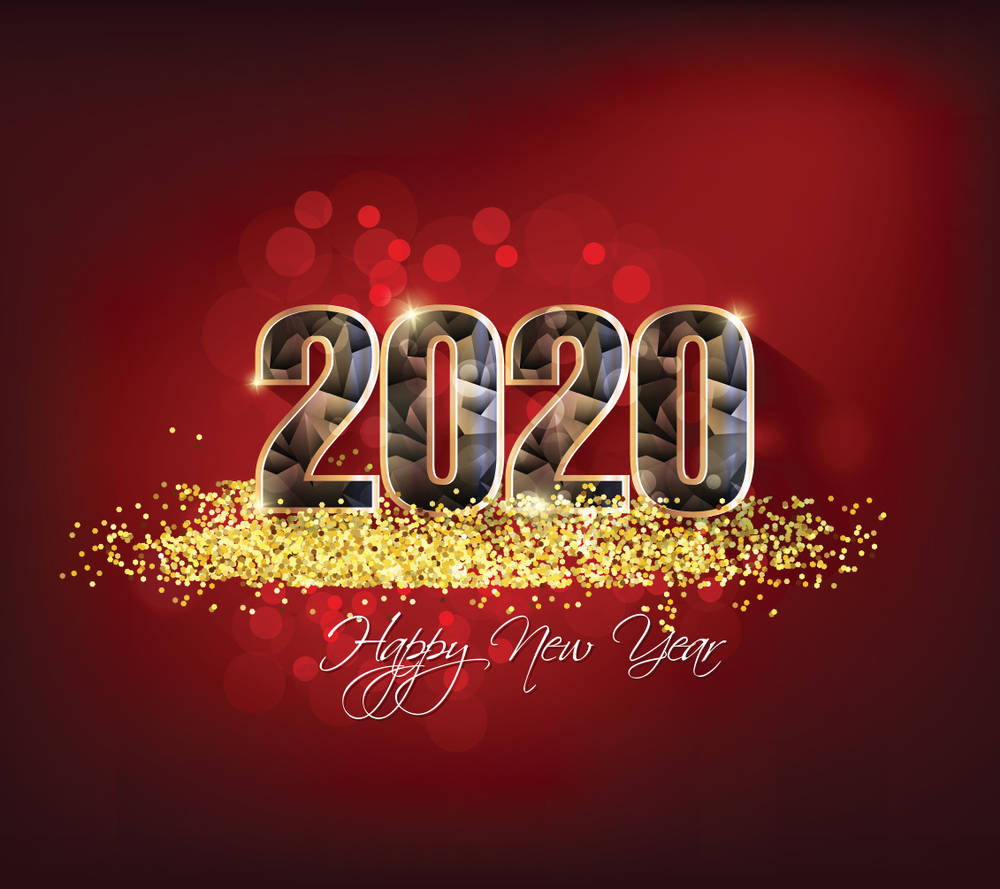 Image Send Your Well Wishes For A Happy New Year 2020 Wallpaper