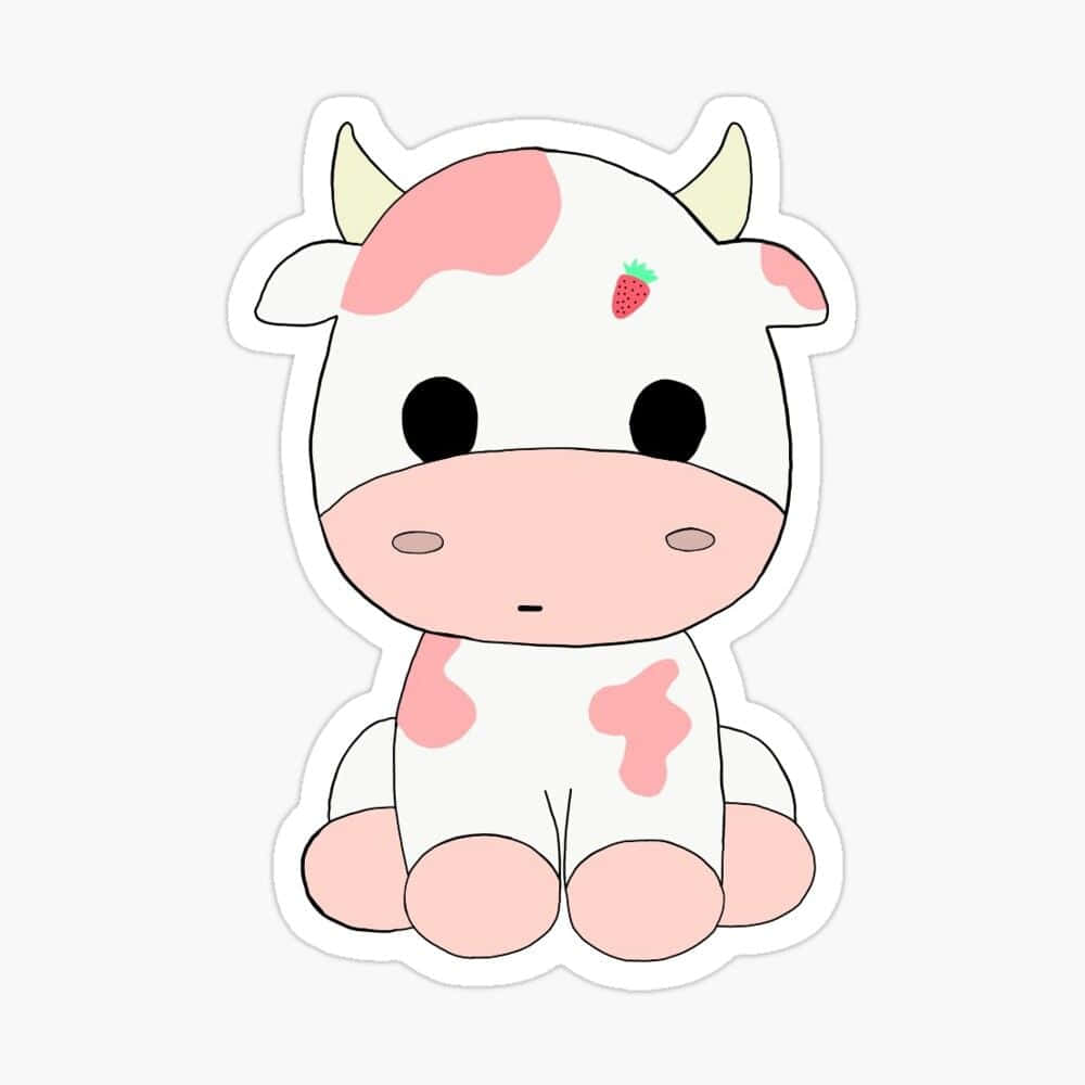 Image Sweet And Sassy Kawaii Cow Wallpaper