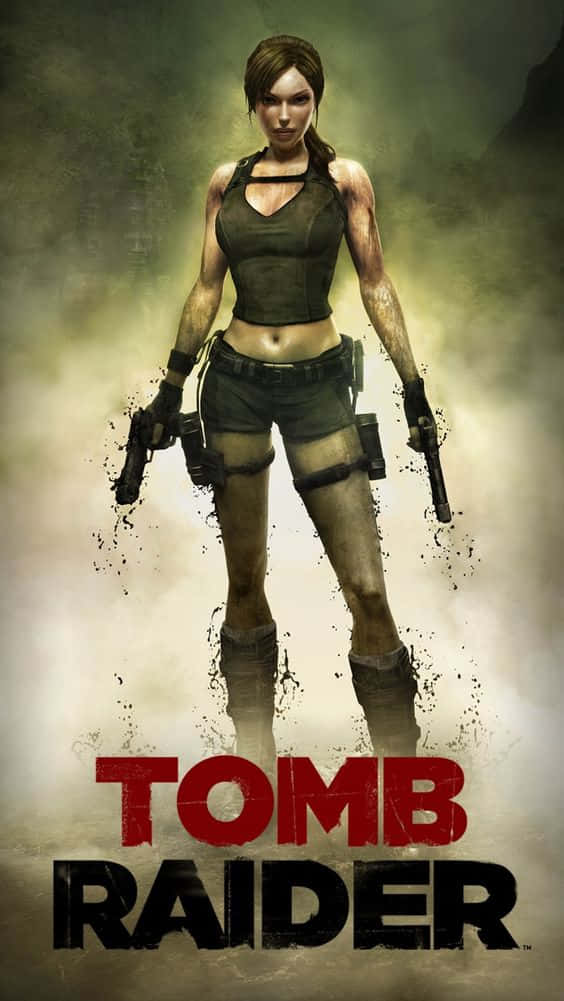 Image The Lara Croft-themed Phone Is Designed For All Tomb Raider Fans. Wallpaper