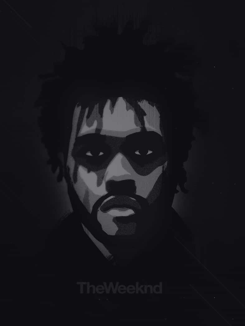 Image The Weeknd And His Newly Released Iphone Wallpaper