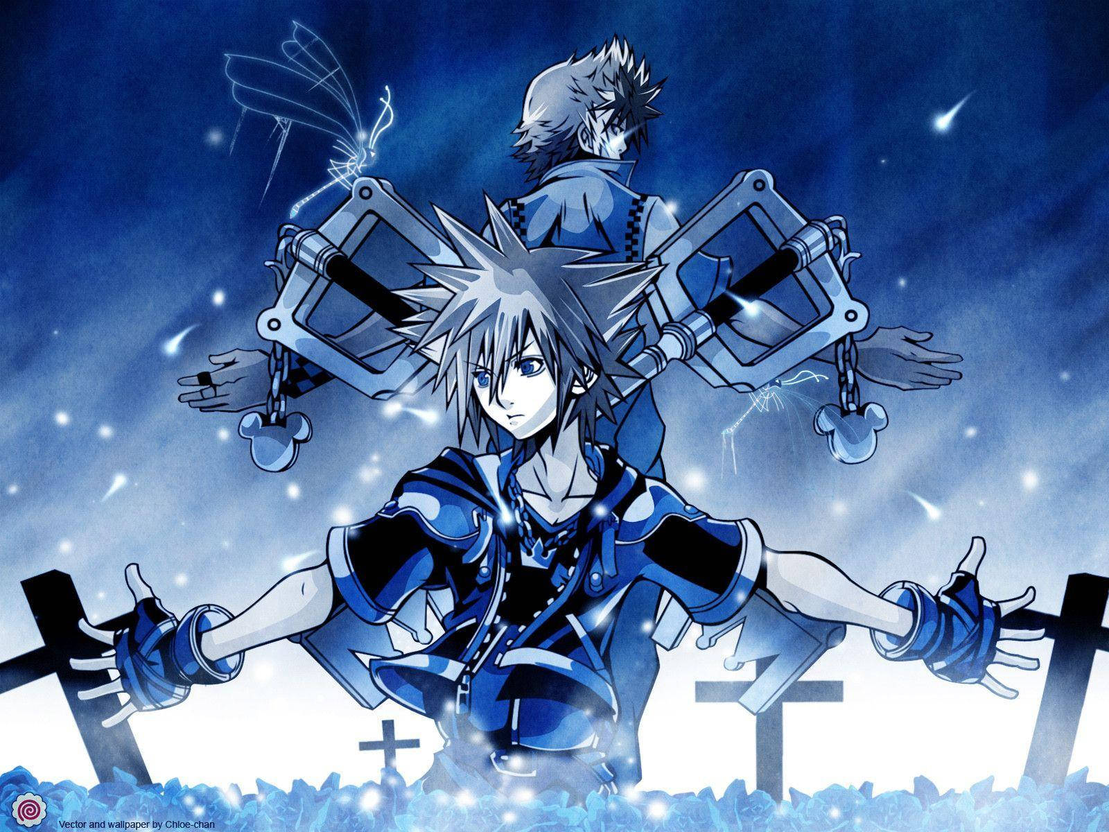 Immerse Yourself In The Epic World Of Kingdom Hearts Wallpaper