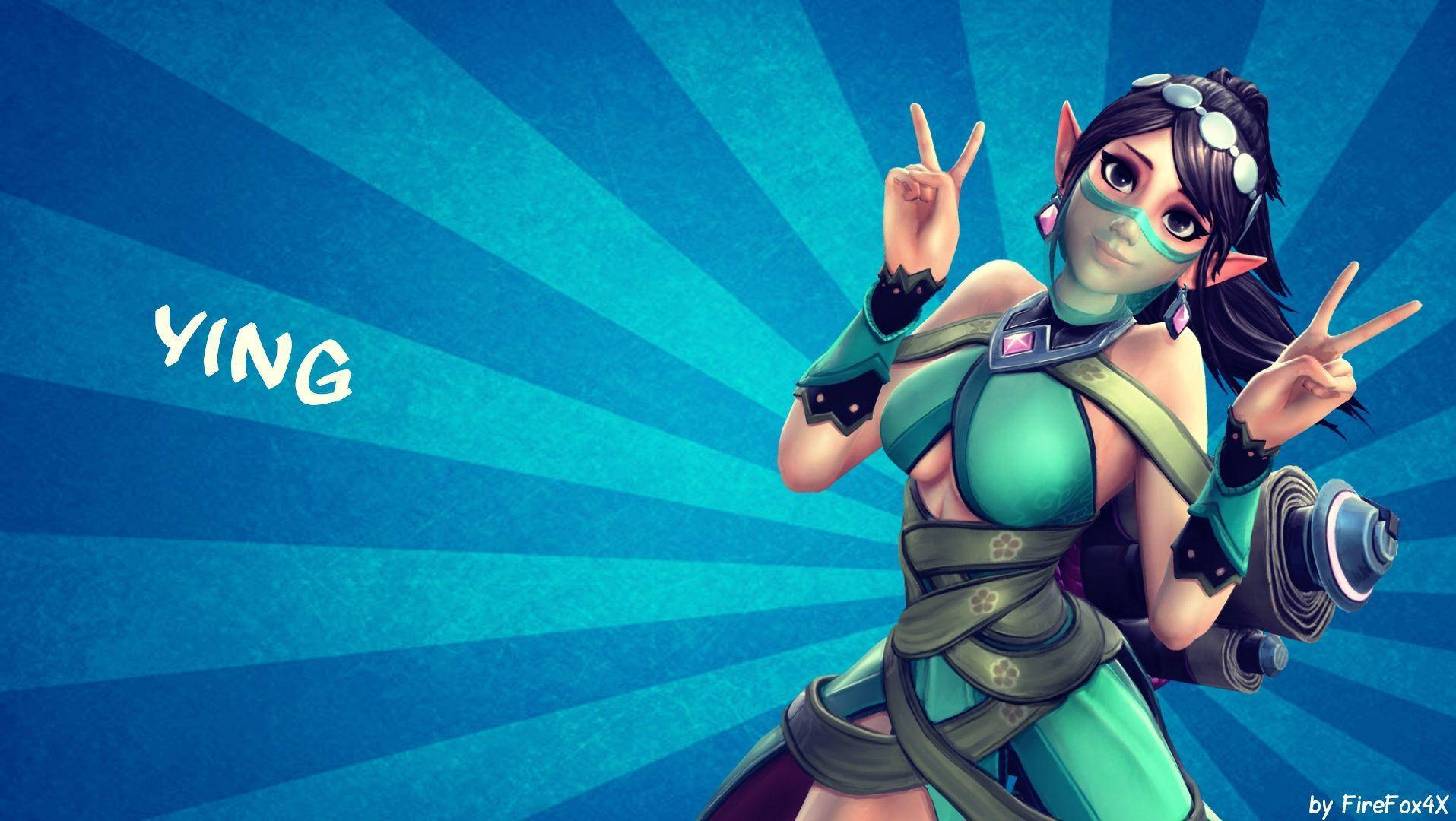 Immersive Ying Default Skin In Paladins Video Game Wallpaper