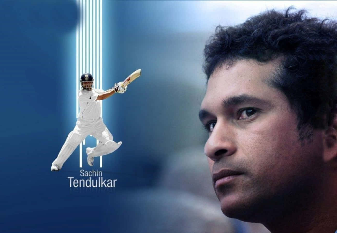 Indian Cricket Legend Sachin Tendulkar Wallpaper