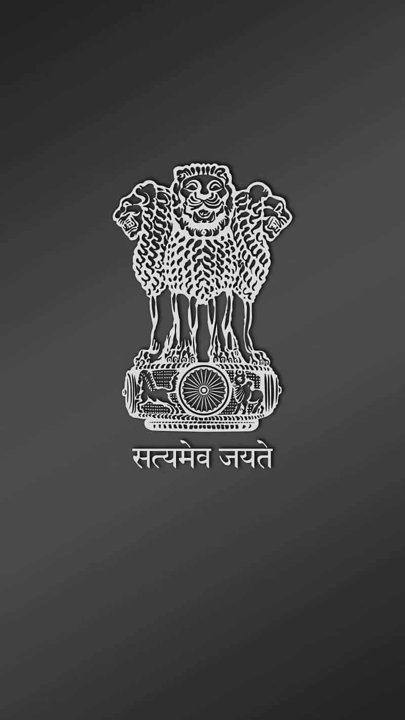 Indian National Emblem Satyamev Jayate Wallpaper