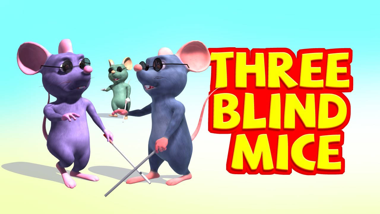 Infobells Three Blind Mice Wallpaper