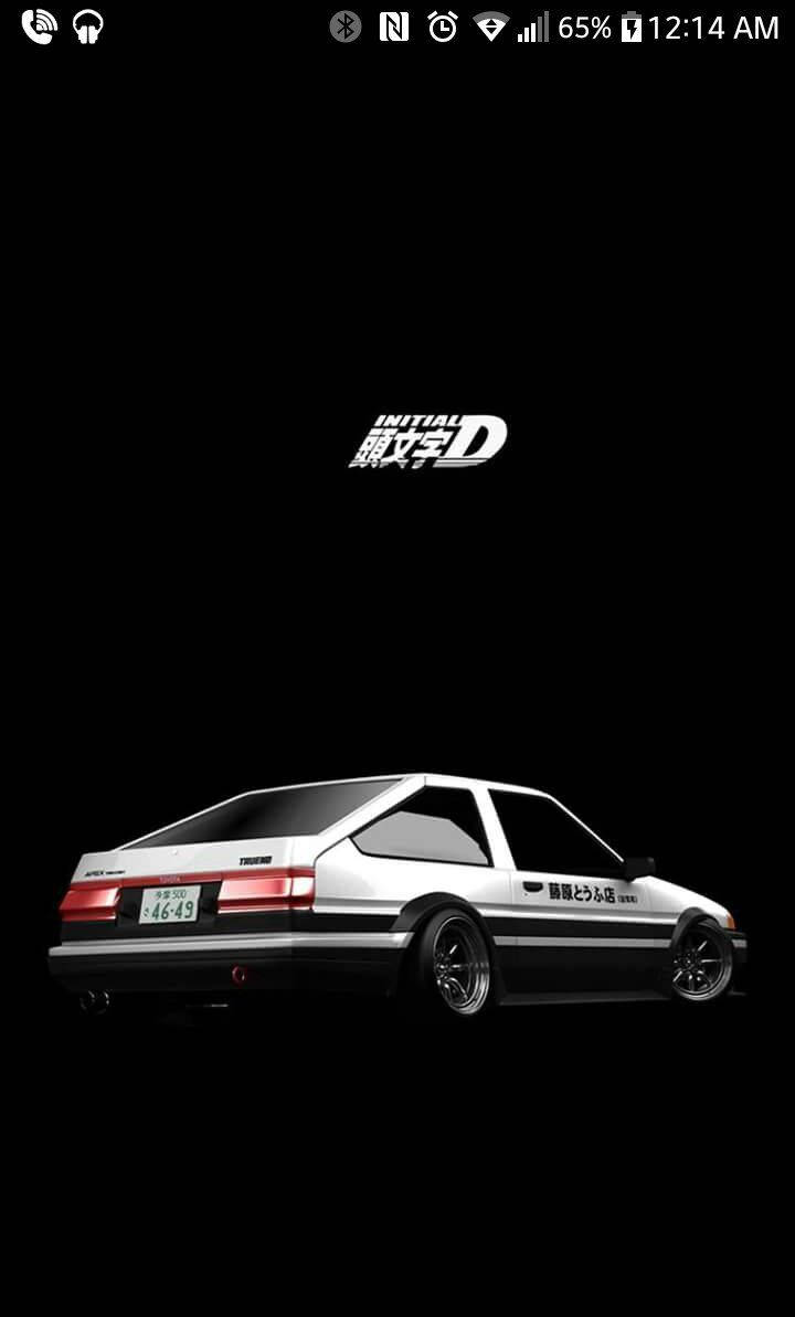 Initial D Toyota Sprinter Trueno Apex Wallpaper