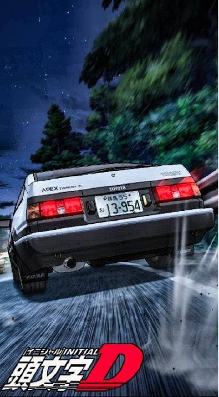 Initial D Toyota Sprinter Trueno Gt-apex Wallpaper