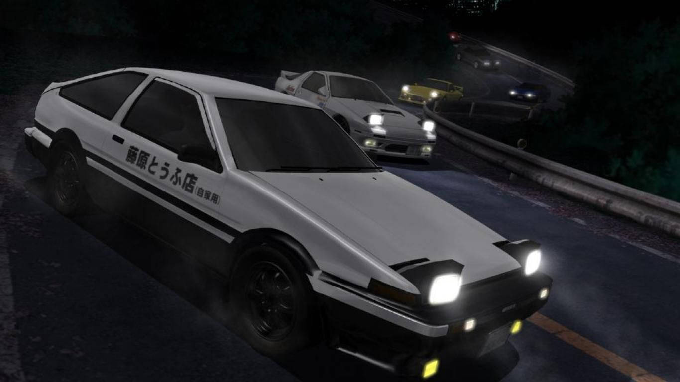 Initial D, Toyota Trueno Ae Tofu Wallpaper