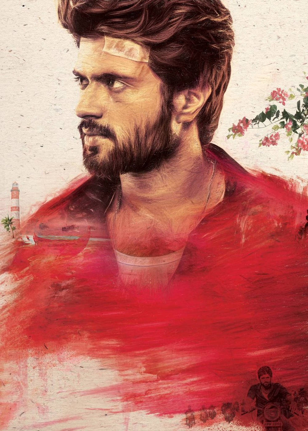 Intense Moment From Dear Comrade Movie Wallpaper