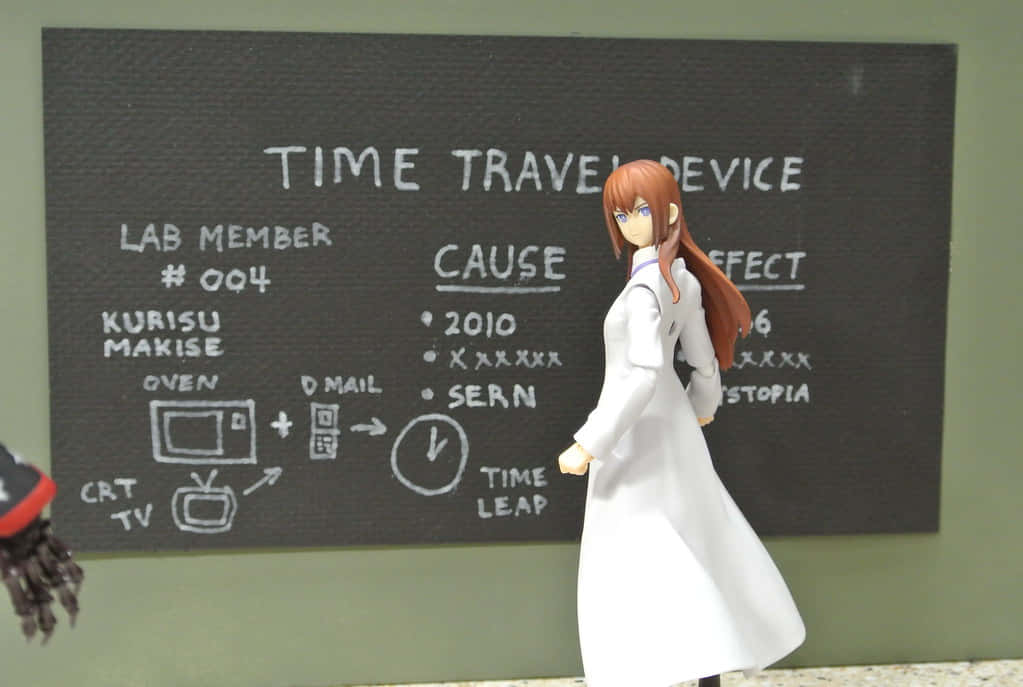 Intriguing Kurisu Makise Wallpaper Wallpaper