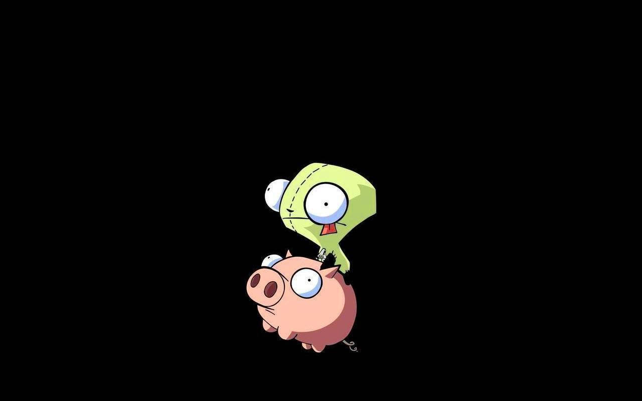 Invader Zim And Pig Wallpaper