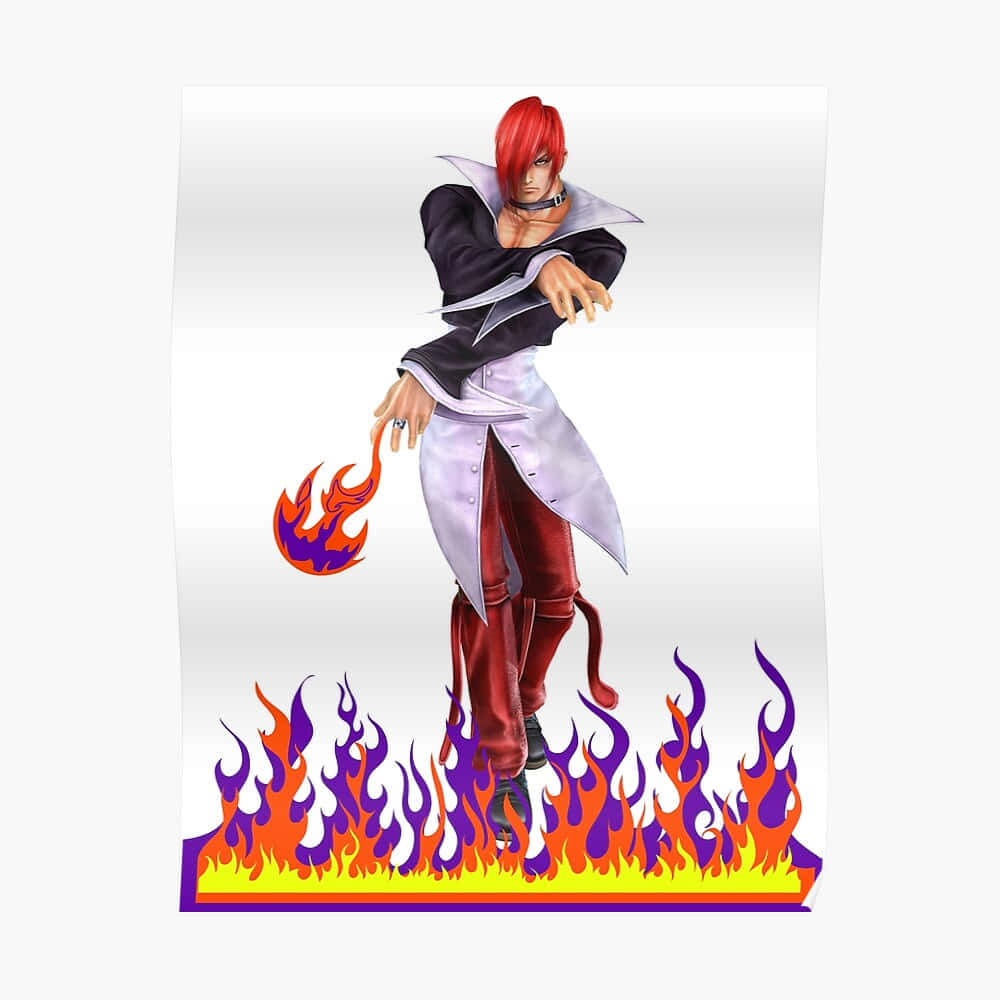 Iori Yagami From The King Of Fighters Wallpaper