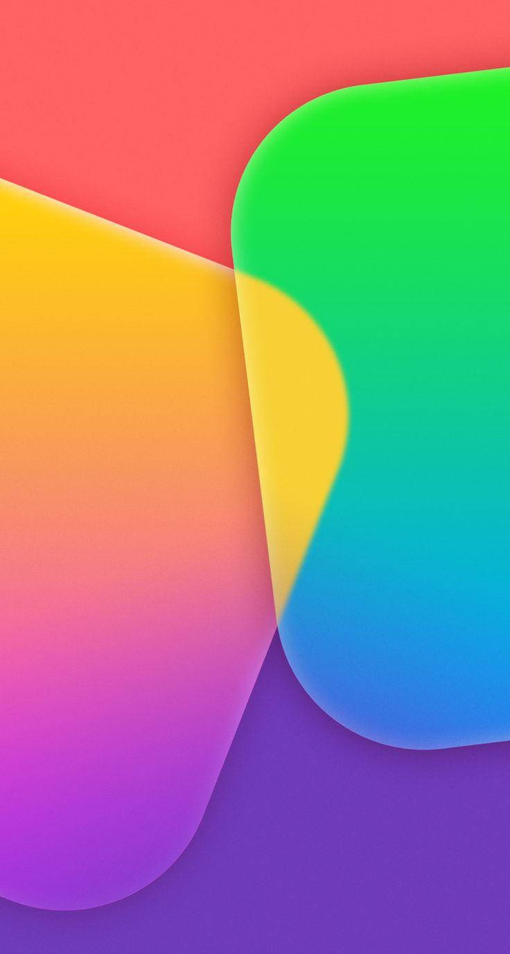Ios 8 Rounded Squares Wallpaper