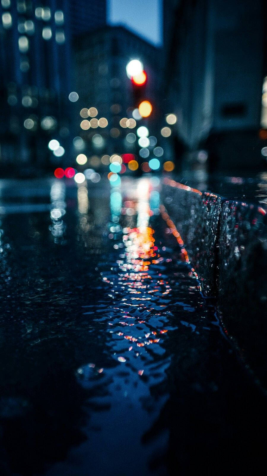 Iphone Rain Lock Screen Wallpaper