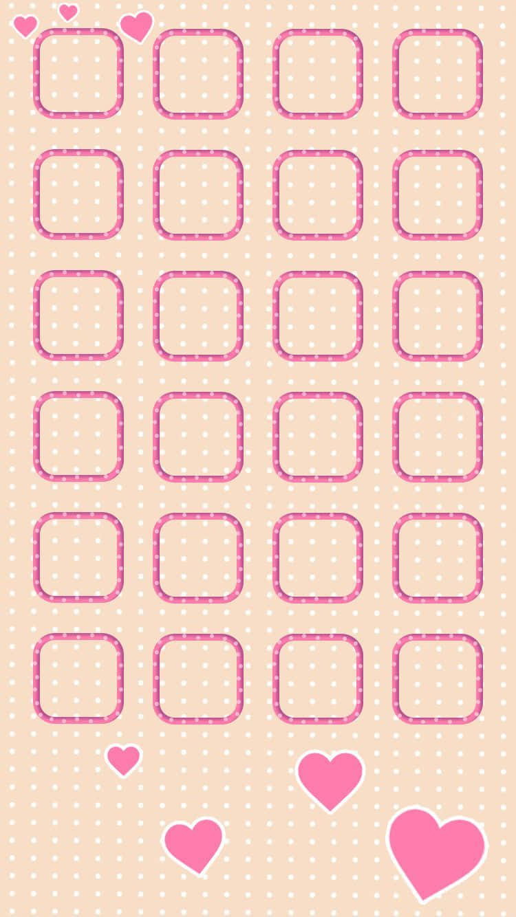 Iphone Simple Cute Squares Wallpaper