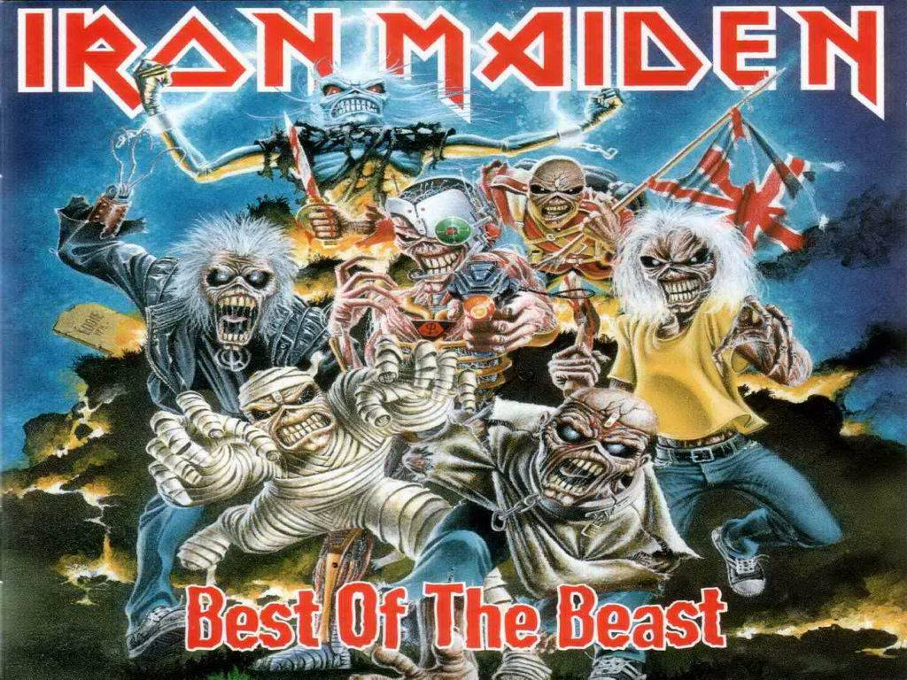 Iron Maiden – “best Of The Beast” Wallpaper