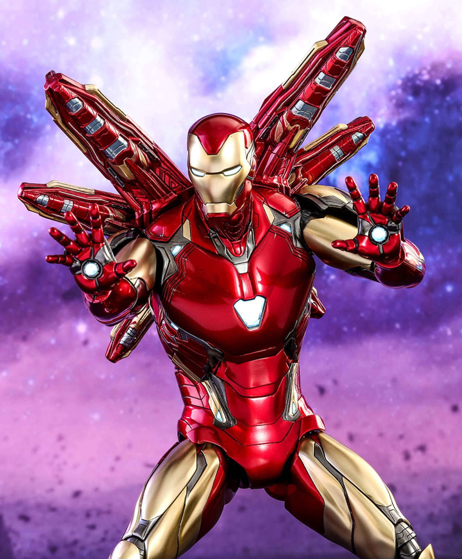 Iron Man Mark 85 Palm Attack Wallpaper