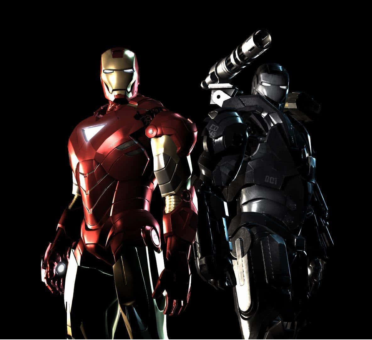 Iron Manand War Machine Standoff Wallpaper