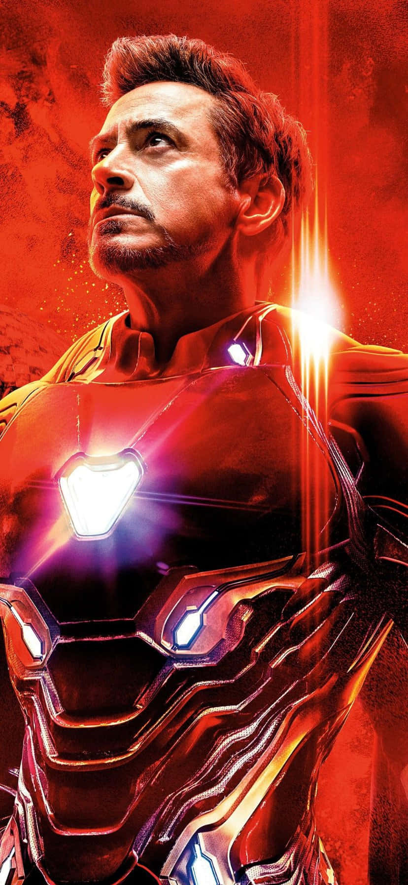 Iron Manin Armor Portrait Wallpaper