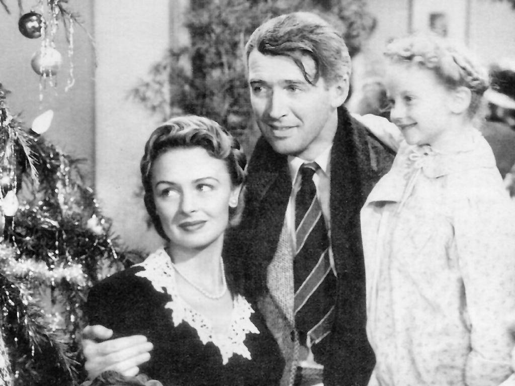 It's A Wonderful Life Black And White Wallpaper