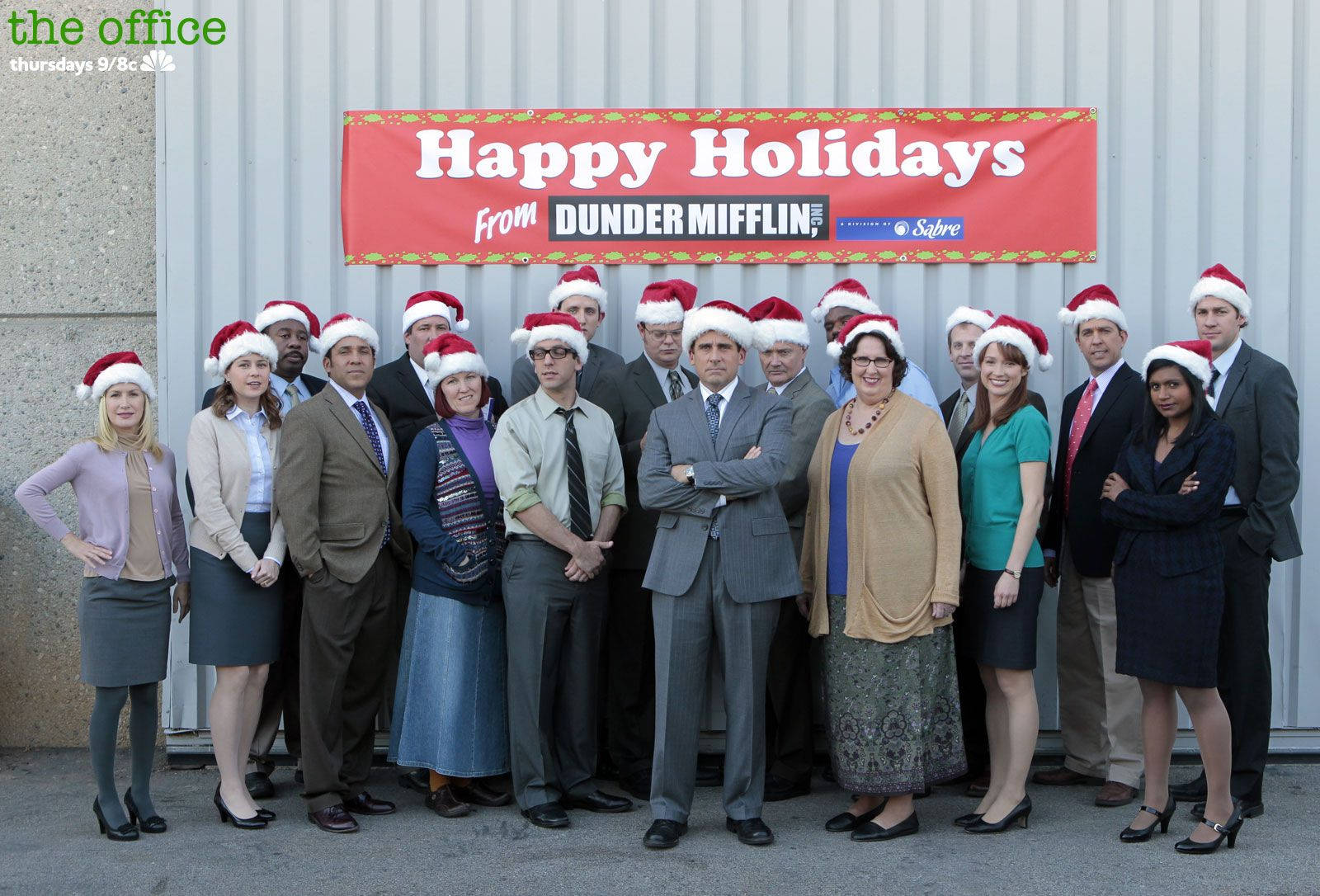 It's Christmas Time At Dunder Mifflin! Wallpaper